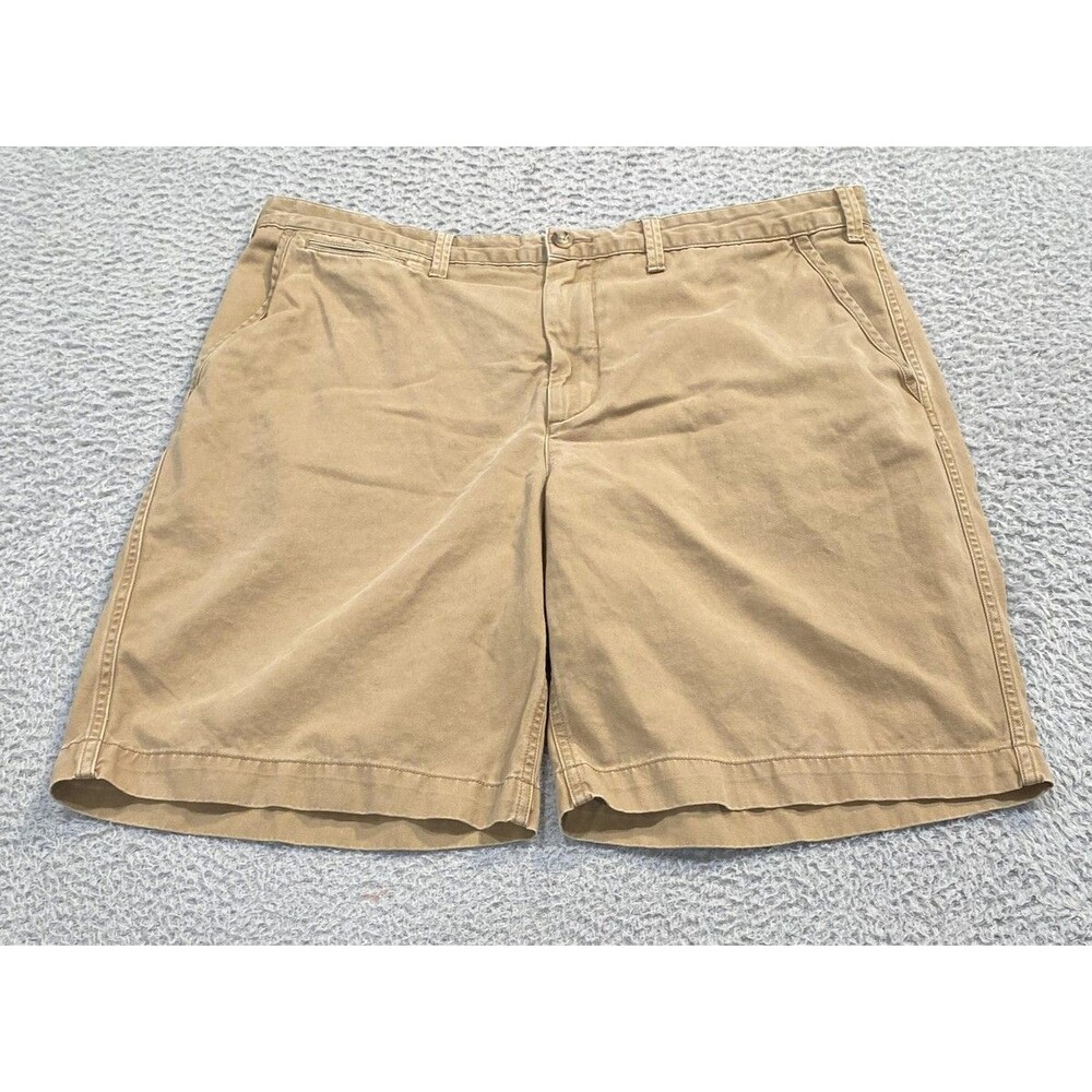 Polo Ralph Lauren Shorts Mens 38 Beige Chino Relaxed Fit 10 Inseam Casual